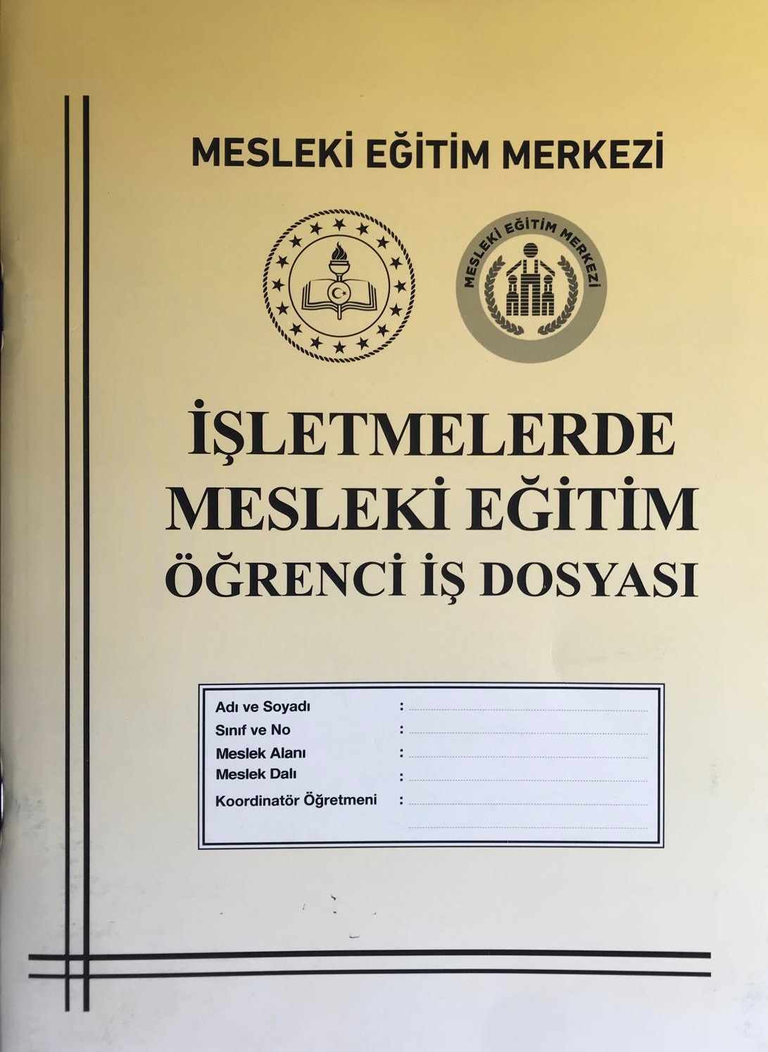 Sarı dosya fotoğrafı